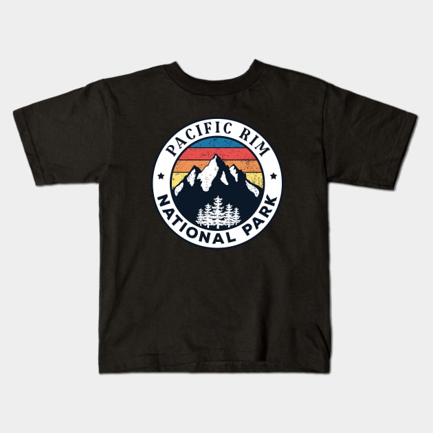 Pacific rim national park Kids T-Shirt by Tonibhardwaj